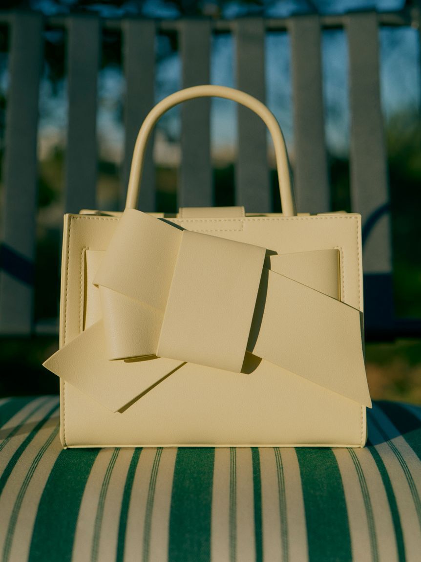 FRAY I.D「【ルエル】リボンミドルバッグ」|ハンドバッグ|