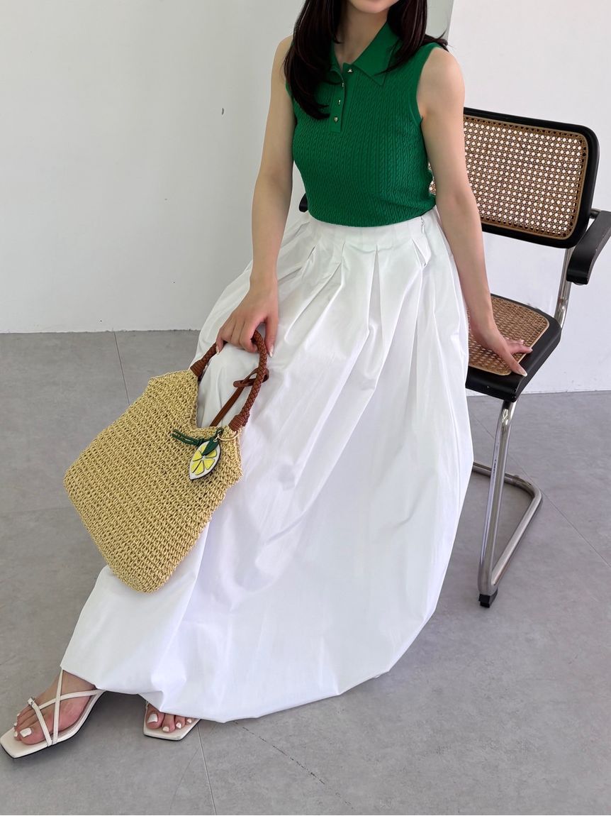 FRAY I.D「タックロングバルーンスカート」|スカート|