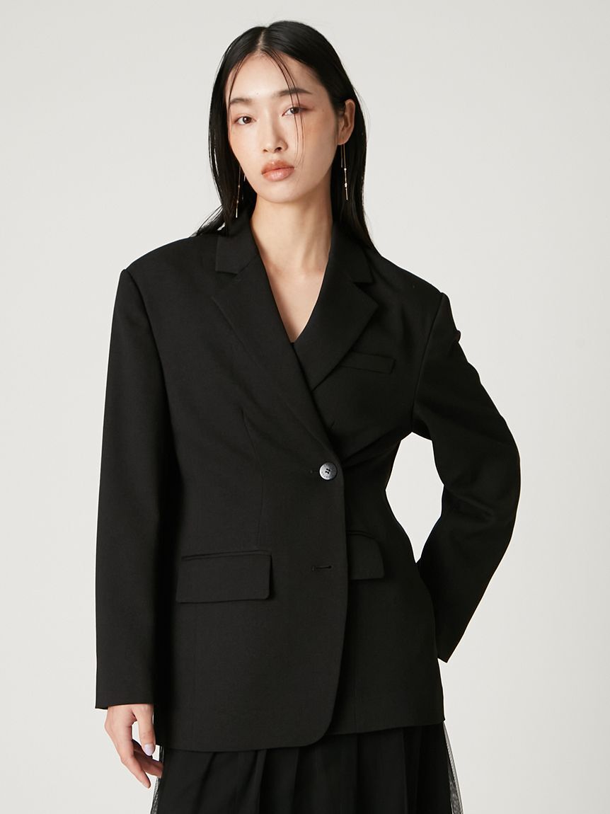 FRAY I.D「2wayビッグジャケット」|テーラードジャケット|