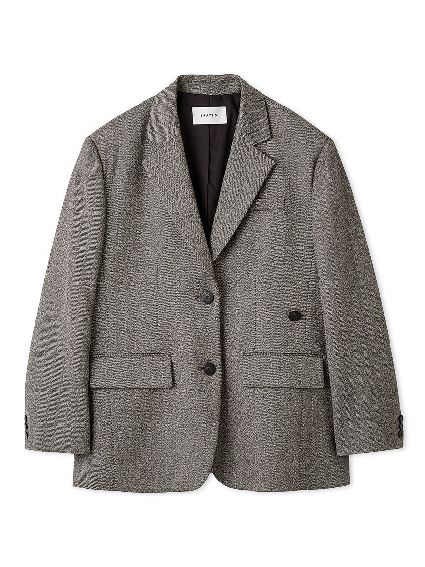 FRAY I.D「2wayビッグジャケット」|テーラードジャケット|