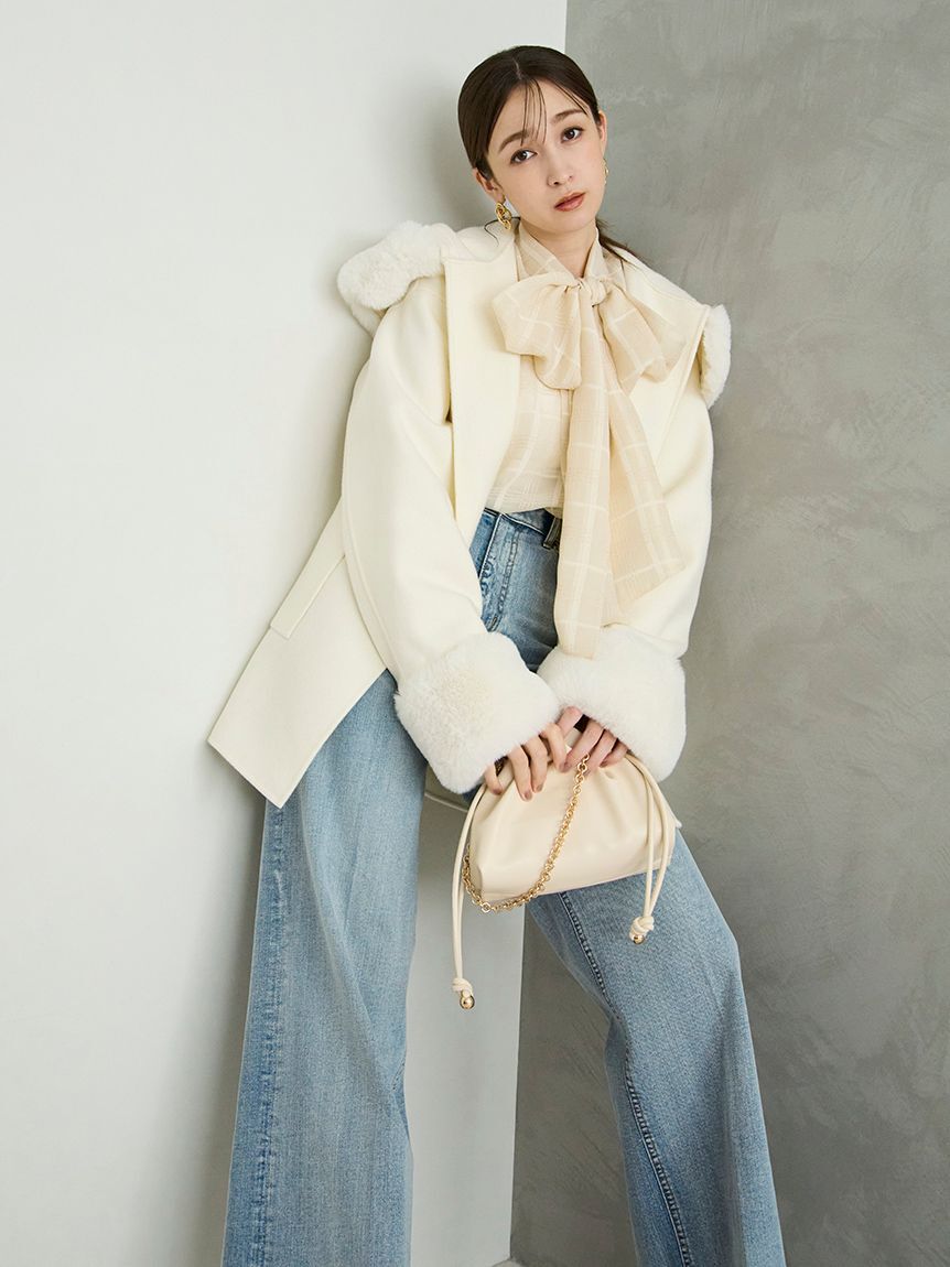 FRAY I.D「ノットドローストリングバッグ」|ショルダー・メッセンジャー|