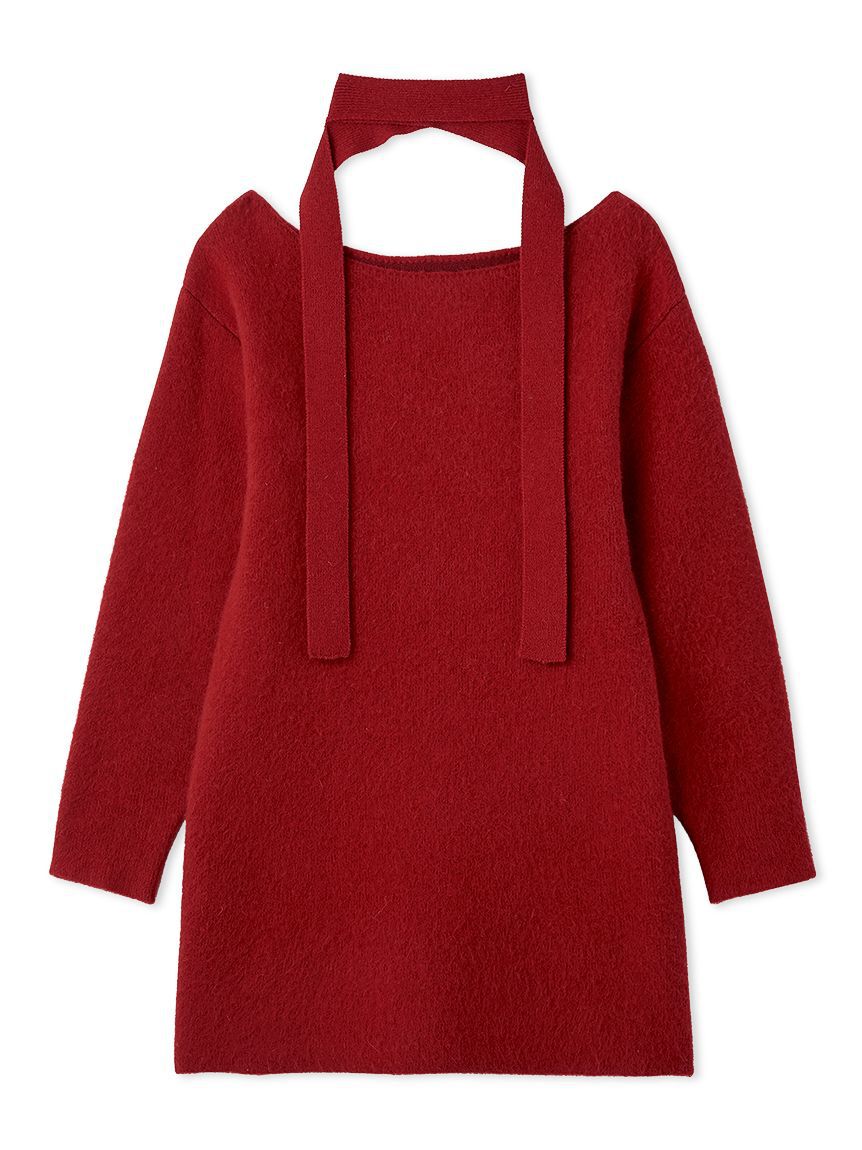 FRAY I.D「フォックスウールミニニットワンピース」|ワンピース|