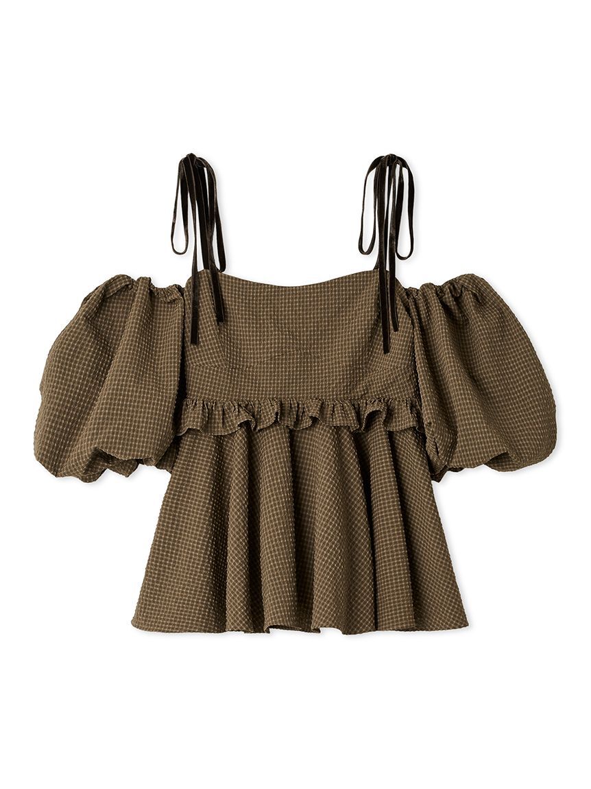 LILY BROWN「3wayジャガードペプラムビスチェ」|ベスト・ジレ|