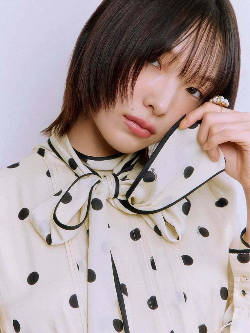 LILY BROWN「2wayボウタイプリーツワンピース」|ワンピース|