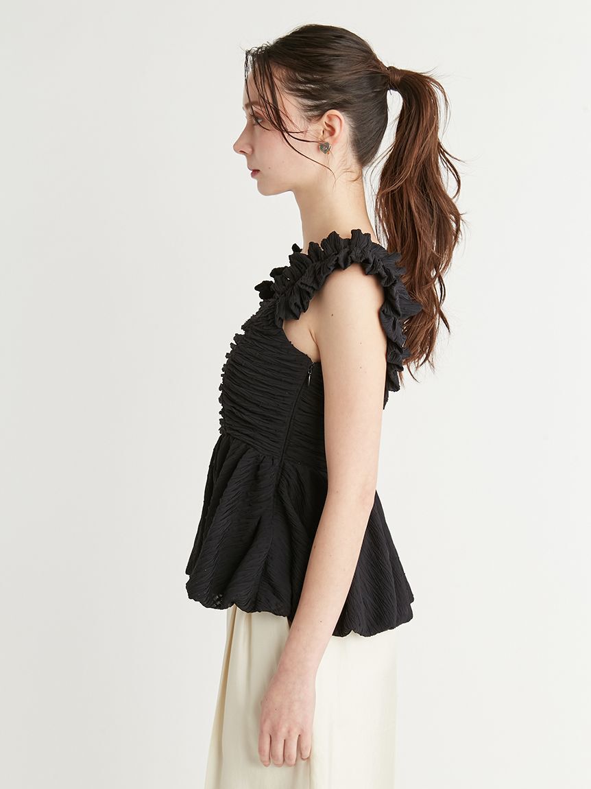 CELFORD「バルーンペプラムキャミブラウス」|シャツ・ブラウス|