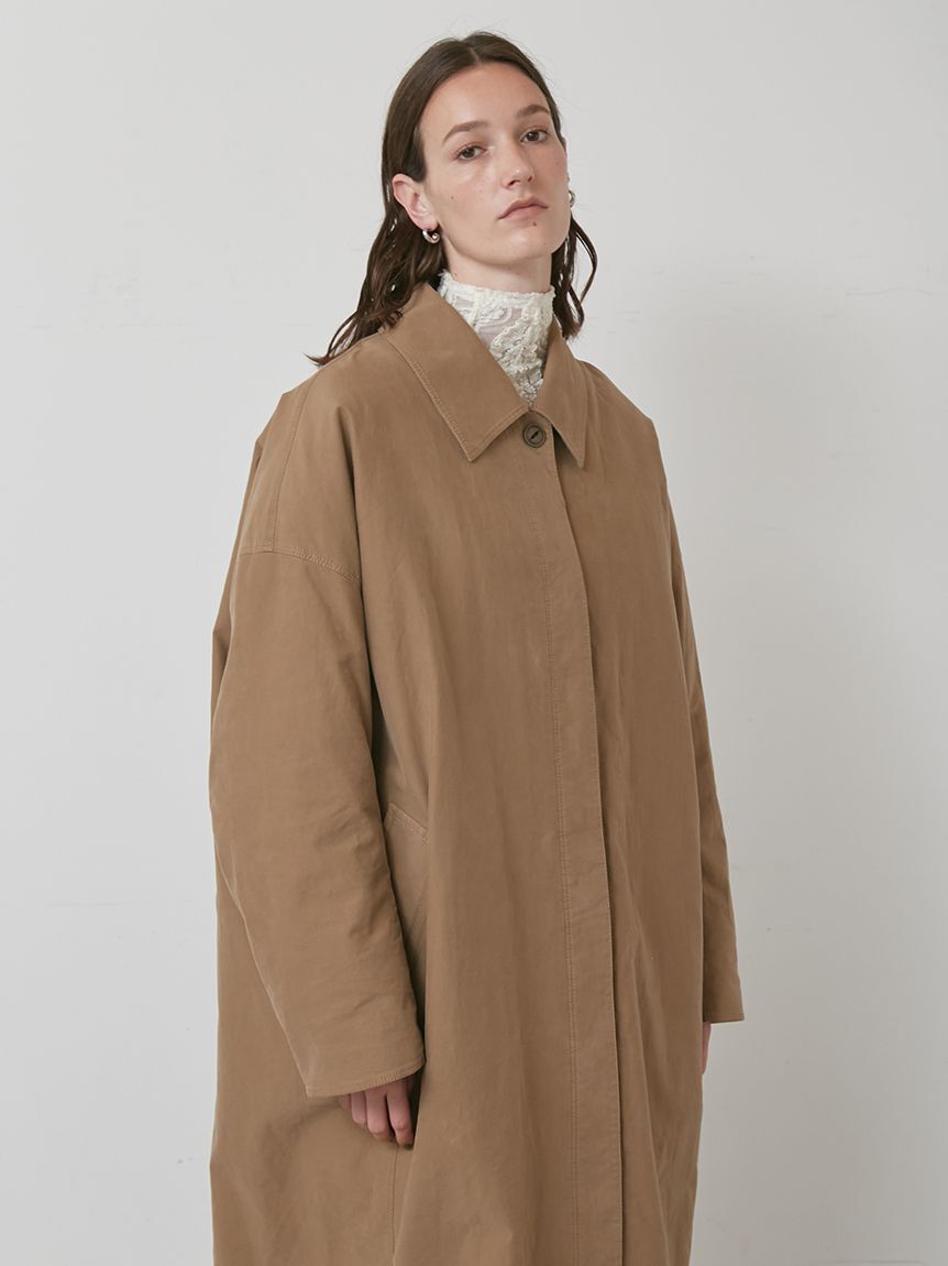 styling/「ロングステンカラーコート」|ステンカラーコート|