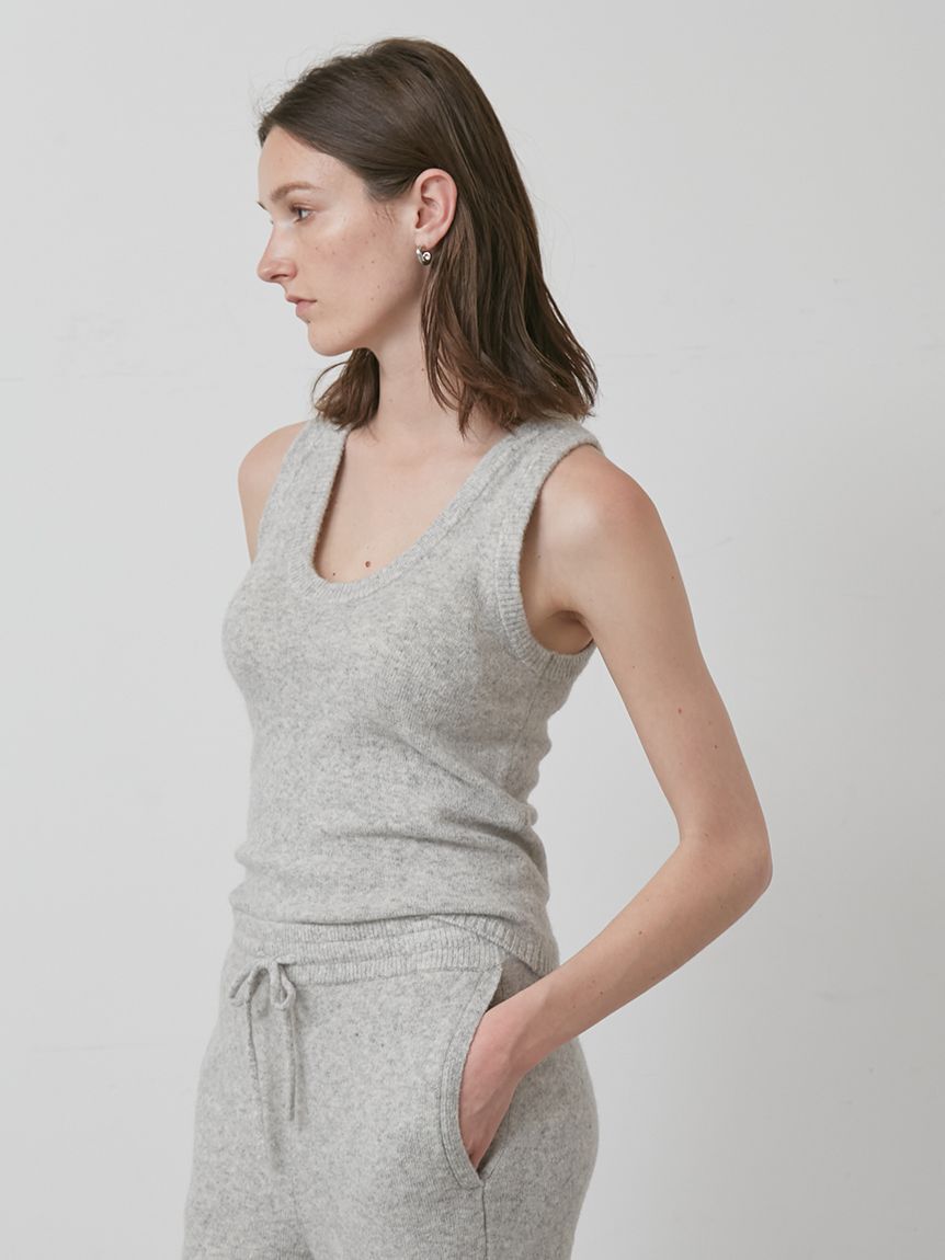 styling/「【セットアップ対応】ニットタンクトップ」|タンクトップ|