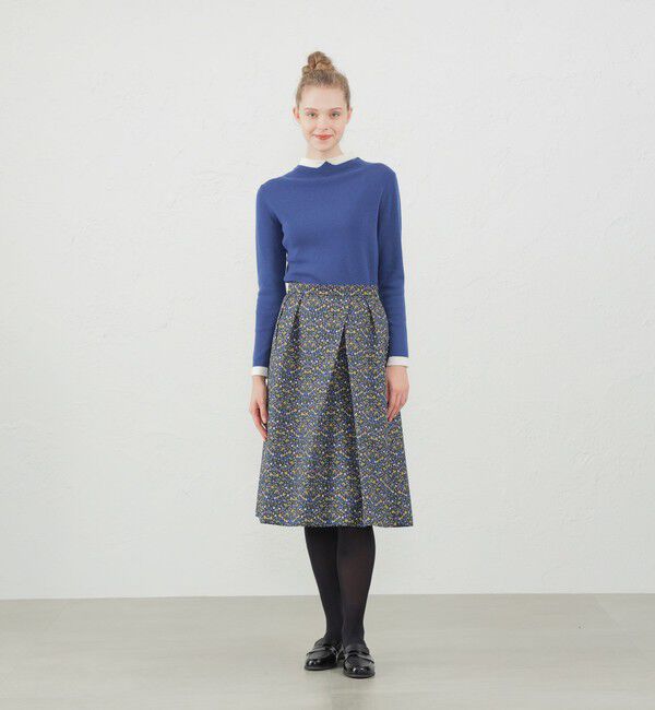 MACKINTOSH PHILOSOPHY「Snowblue Gardenタックスカート」|スカート|