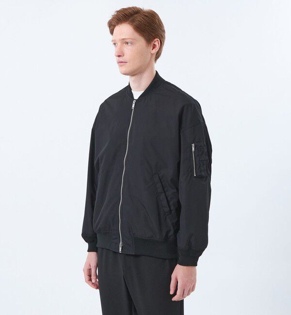 MACKINTOSH PHILOSOPHY「ブリテック フライトジャケット BOBｓ 50Dタフタ」|ブルゾン・スタジャン|