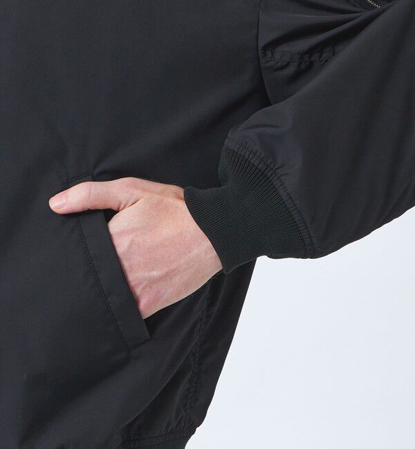 MACKINTOSH PHILOSOPHY「ブリテック フライトジャケット BOBｓ 50Dタフタ」|ブルゾン・スタジャン|