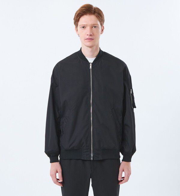 MACKINTOSH PHILOSOPHY「ブリテック フライトジャケット BOBｓ 50Dタフタ」|ブルゾン・スタジャン|