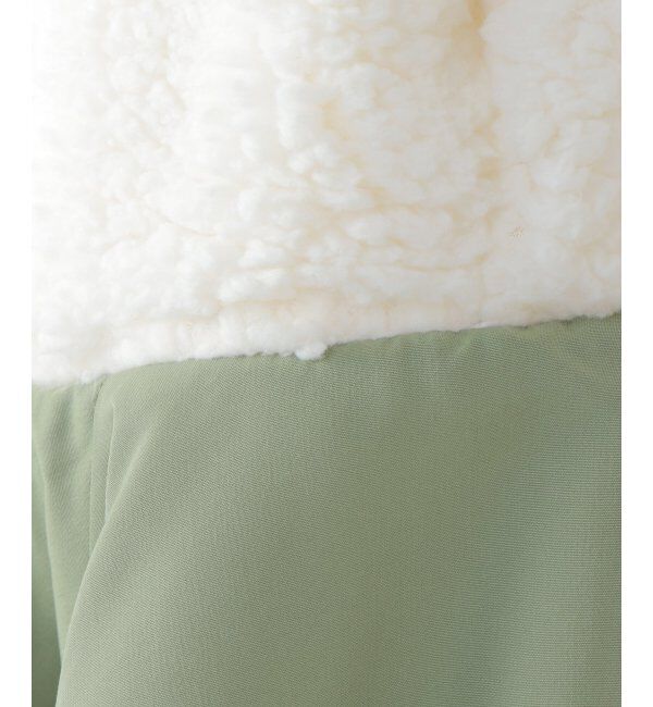 ikka kids「【キッズ】リバーシブルフードボアブルゾン（120~160cm）」|その他|