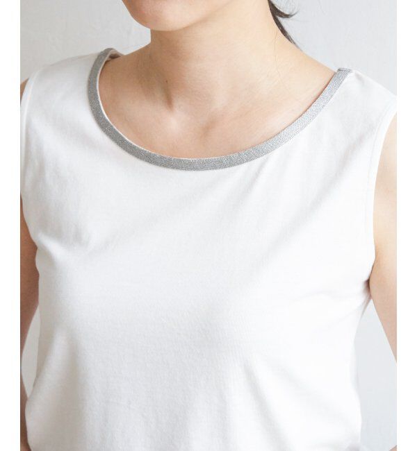 ikka「【接触冷感・UVカット】アビガイルタンクトップ」|タンクトップ|