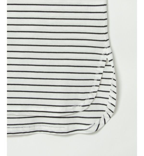 ikka「【雑誌 InRed 6月号掲載】【接触冷感／UVカット】コットンUSA裾ラウンドノースリプルオーバー」|タンクトップ|