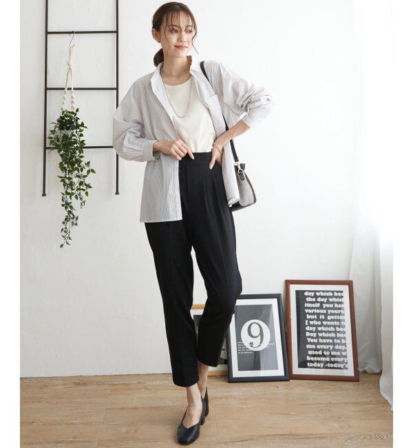 ikka「Beasystretch テーパードパンツ」|その他|