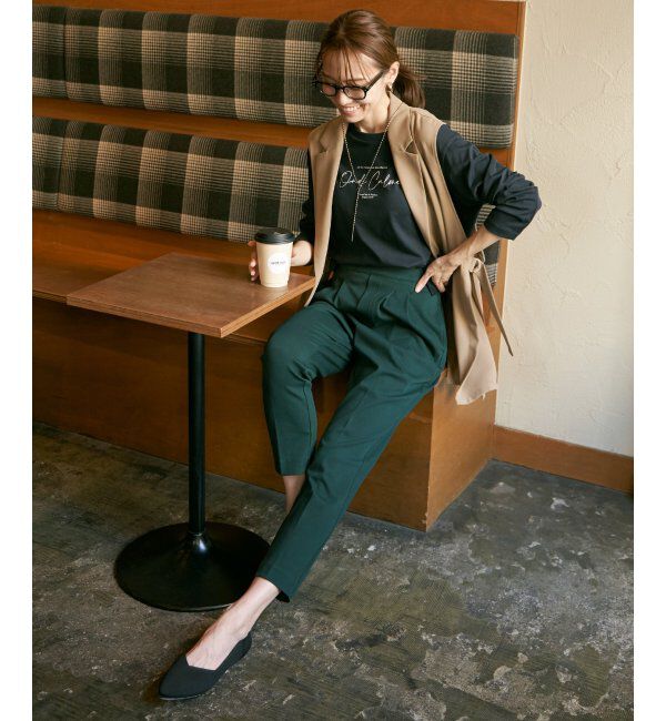 ikka「Beasystretch テーパードパンツ」|その他|