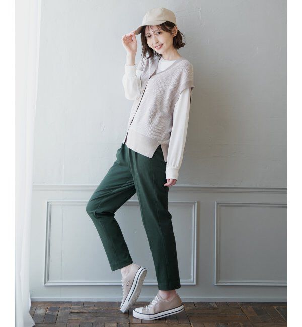 ikka「Beasystretch テーパードパンツ」|その他|