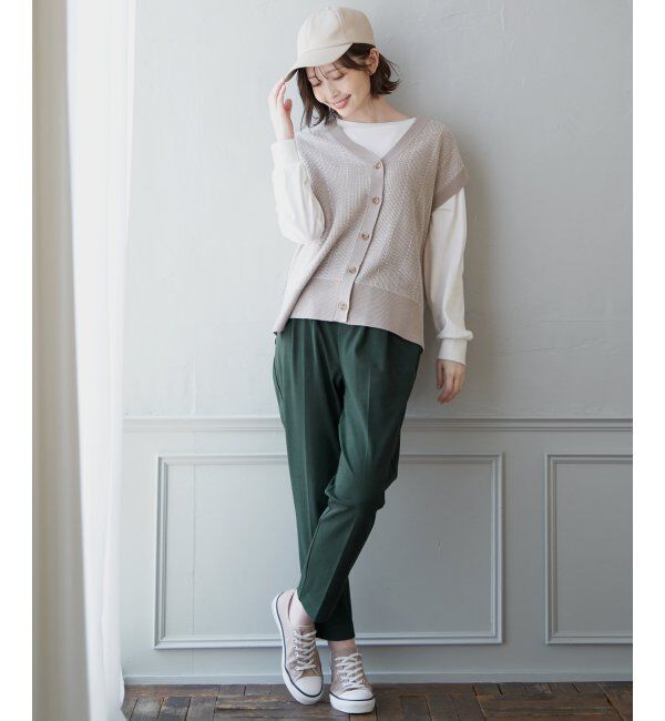 ikka「Beasystretch テーパードパンツ」|その他|