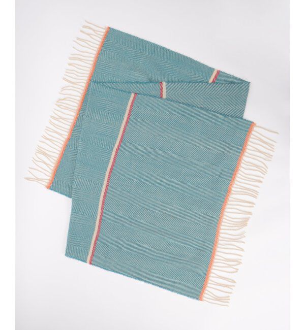 ikka「ヘリンボンライン入りマフラー」|マフラー|