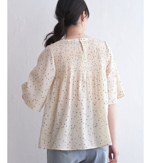 ikka「マジョリカプリーツブラウス」|シャツ・ブラウス|