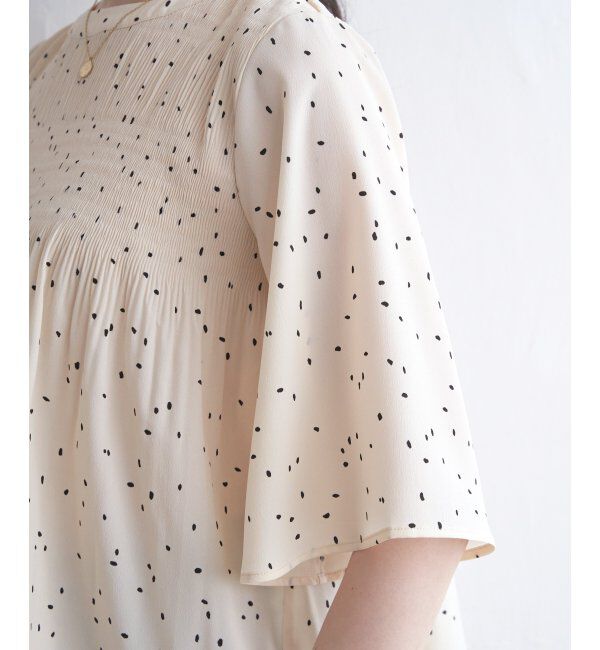 ikka「マジョリカプリーツブラウス」|シャツ・ブラウス|