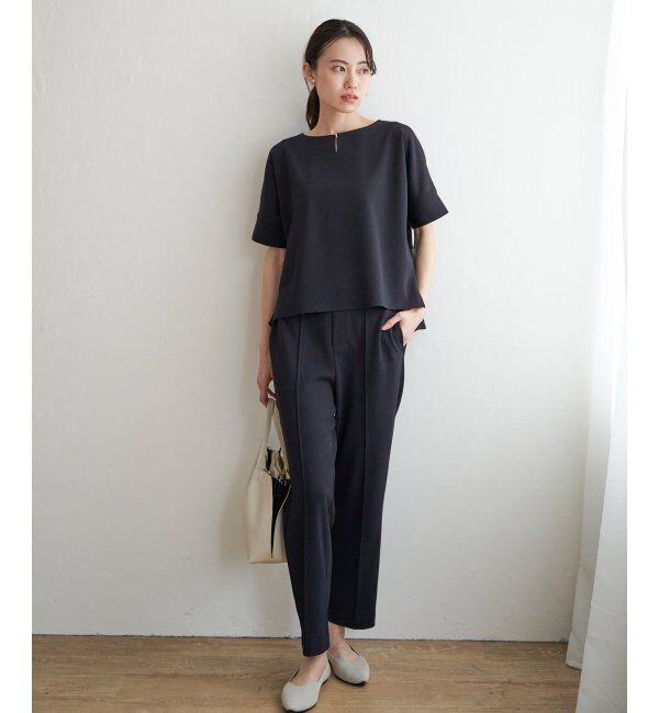 IKKA LOUNGE「【2点セット】GOKU楽ストレッチセットアップ」|ワンピース|