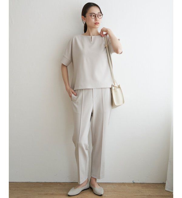 IKKA LOUNGE「【2点セット】GOKU楽ストレッチセットアップ」|ワンピース|