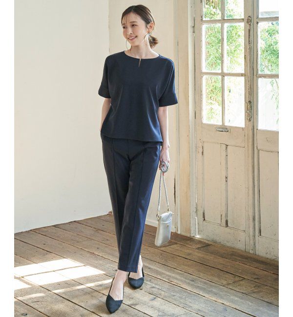 IKKA LOUNGE「【2点セット】GOKU楽ストレッチセットアップ」|ワンピース|