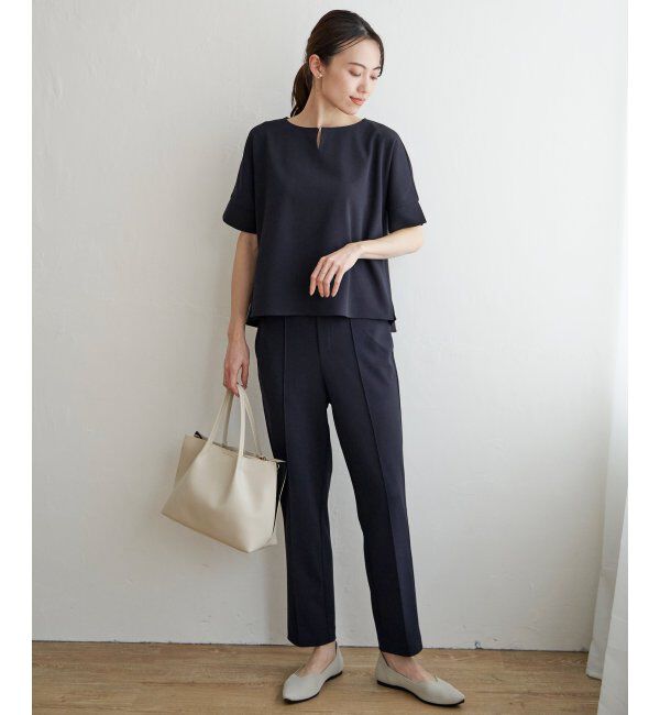 IKKA LOUNGE「【2点セット】GOKU楽ストレッチセットアップ」|ワンピース|