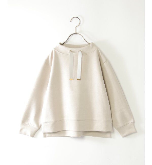 ikka kids「GOKU楽 フェイクスエードスピンドルプルオーバー（120~160cm）」|Tシャツ・カットソー|