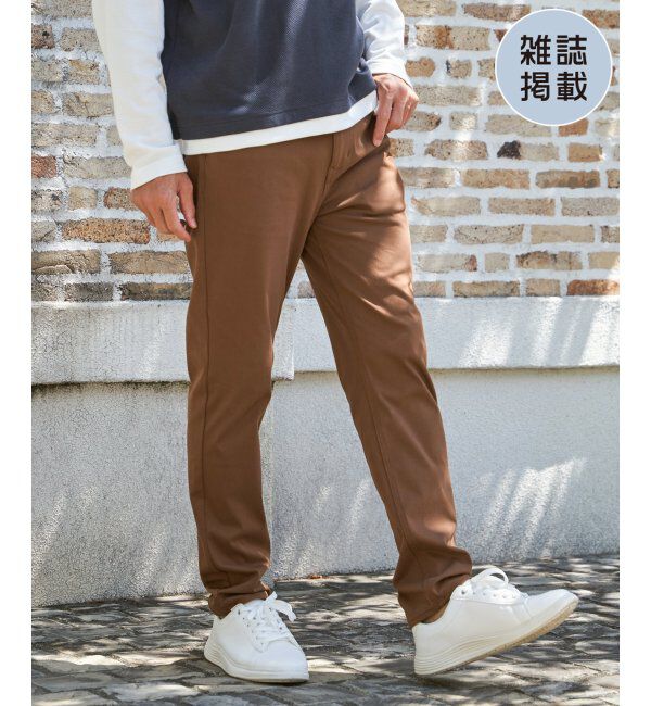 ikka「【雑誌MonoMax4月号掲載】GOKU楽パンツ EASY STRETCH 5ポケット」|その他|ブリック