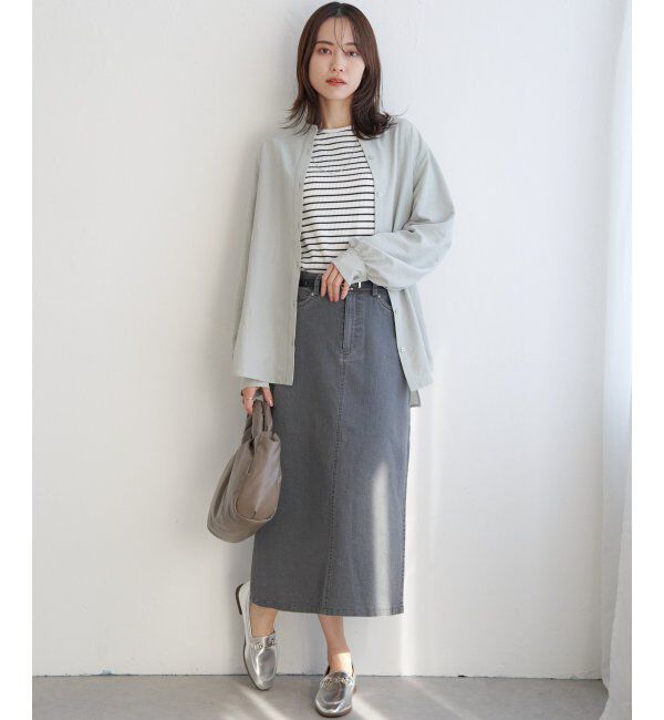 ikka「三角テレコクルーネックプルオーバー」|Tシャツ・カットソー|