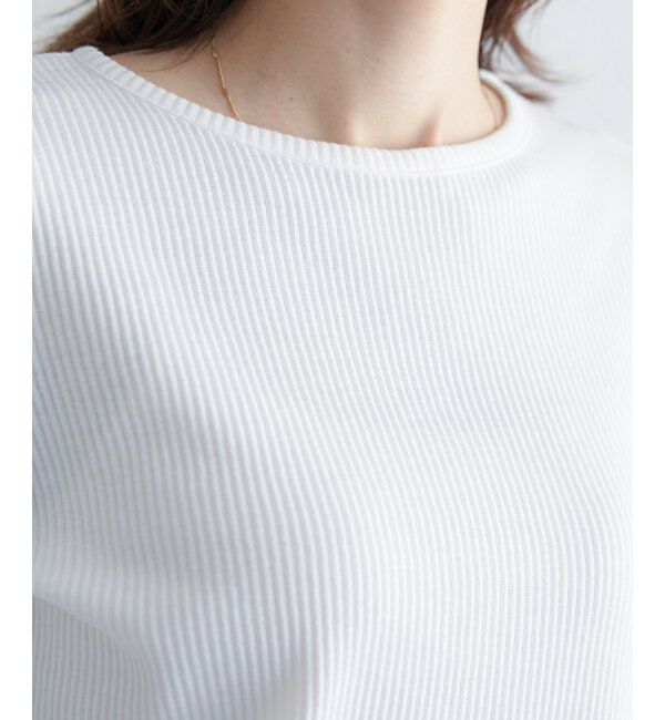 ikka「三角テレコクルーネックプルオーバー」|Tシャツ・カットソー|