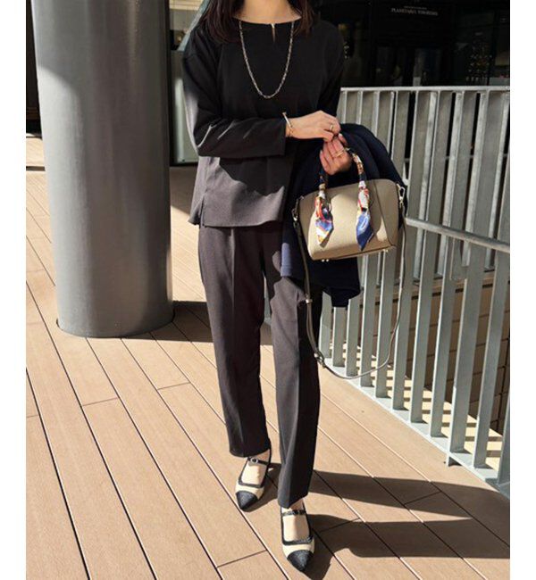 IKKA LOUNGE「GOKU楽 長袖セットアップ」|ワンピース|