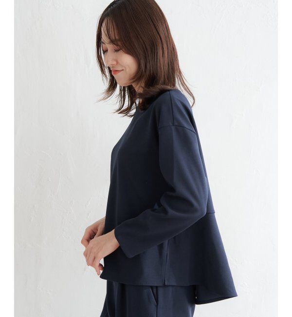 IKKA LOUNGE「GOKU楽 長袖セットアップ」|ワンピース|