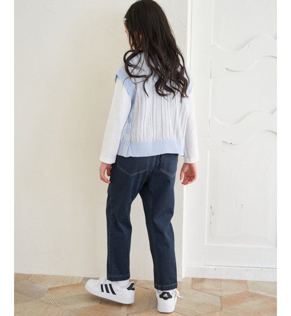 ikka kids「【親子おそろい】サイドボタンニットベストアンサンブル（120~160cm）」|その他|