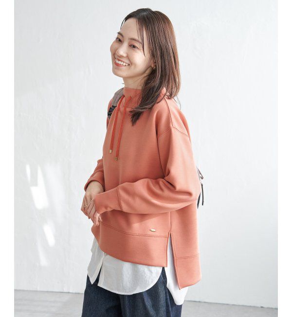 ikka「【雑誌InRed4月号掲載】GOKU楽ダンボールスピンドル」|パーカー|オレンジ