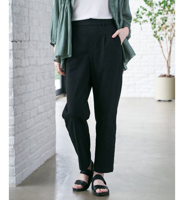 ikka「【雑誌InRed11月号掲載】GOKU楽パンツ テーパード【親子コーデ】」|その他|