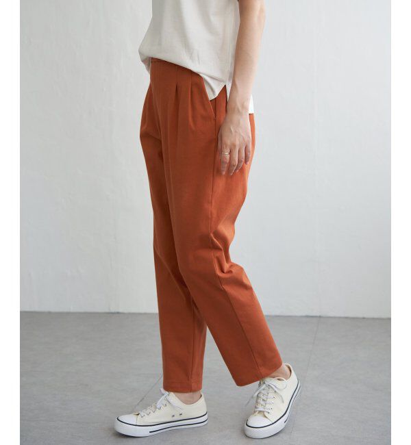 ikka「【雑誌InRed11月号掲載】GOKU楽パンツ テーパード【親子コーデ】」|その他|