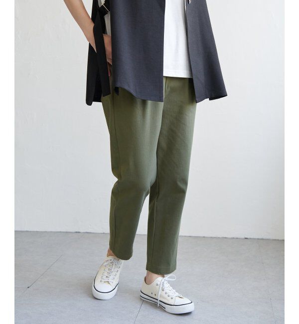 ikka「【雑誌InRed11月号掲載】GOKU楽パンツ テーパード【親子コーデ】」|その他|