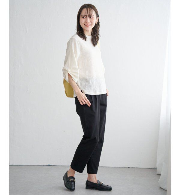 ikka「【雑誌InRed11月号掲載】GOKU楽パンツ テーパード【親子コーデ】」|その他|