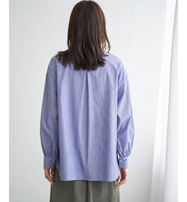 ikka「ドロストロングテールシャツ」|シャツ・ブラウス|