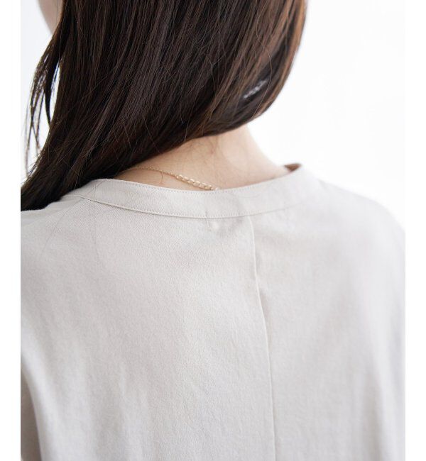 ikka「梨地ジョーゼットスキッパープルオーバー」|その他|