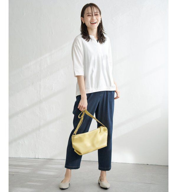 ikka「梨地ジョーゼットスキッパープルオーバー」|その他|