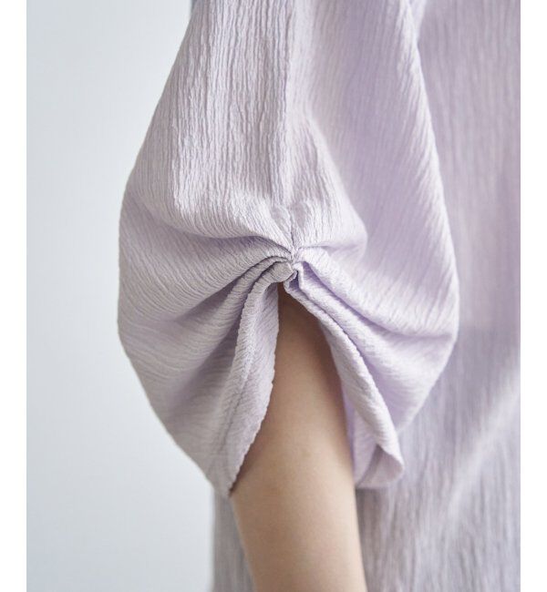 IKKA LOUNGE「ジャガードホイップスリーブプルオーバー」|Tシャツ・カットソー|