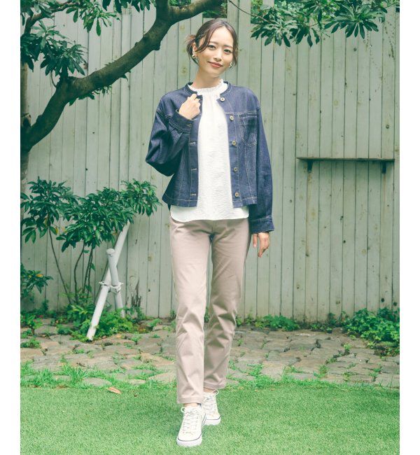 ikka「GOKU楽パンツ スリムストレート」|その他|