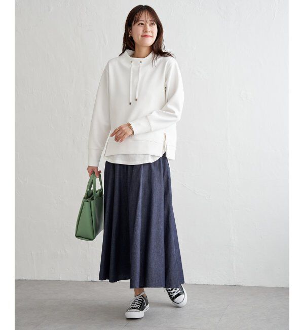 ikka「8枚ハギボリュームスカート」|スカート|