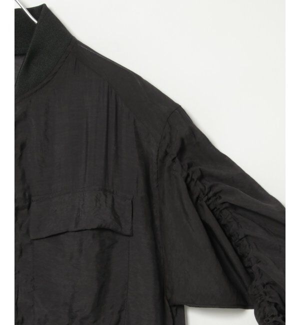 VENCE share style「袖ドロストシアーMA-1」|ブルゾン・スタジャン|