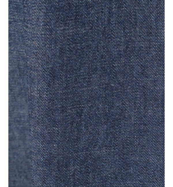 VENCE share style「デニムラッフルカラーシャツ」|シャツ・ブラウス|