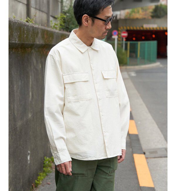 VENCE share style「シャンブレーオーバーシャツ」|シャツ・ブラウス|